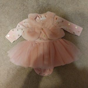 Baby girl dress and shoes